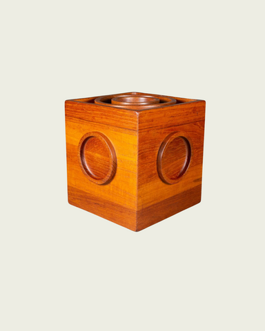 1960s Jens Quistgaard for Dansk Cube Ice Bucket