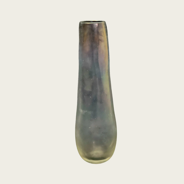 Irridescent Cast Glass "Millennium III" Vase by Alejandro Ruiz for Venini Murano