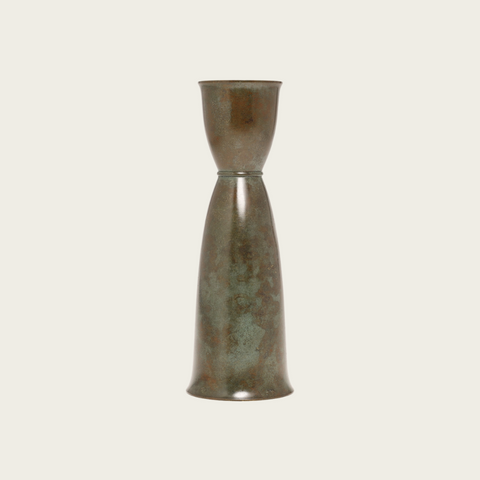 1960s Japanese Bronze Vase