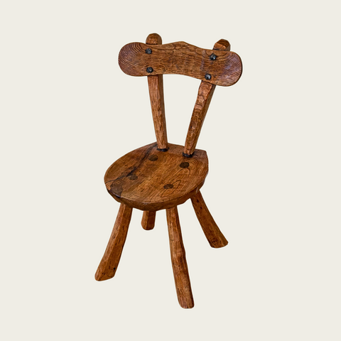 Brutalist Chair Attributed to Alexandre Noll
