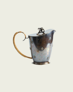 1950s Swedish C.G Hallberg Silver Jug Pitcher