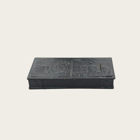 1970's Swedish Cast Iron Lidded Box