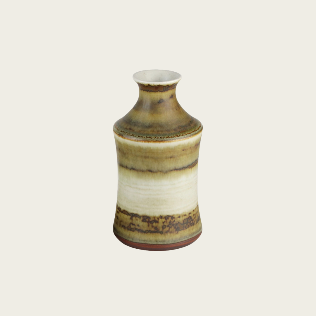 1980's John Andersson Stoneware Vase By Höganäs Keramik