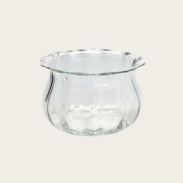 1970's Glass Bowl by Orrefors with Pinched Neck