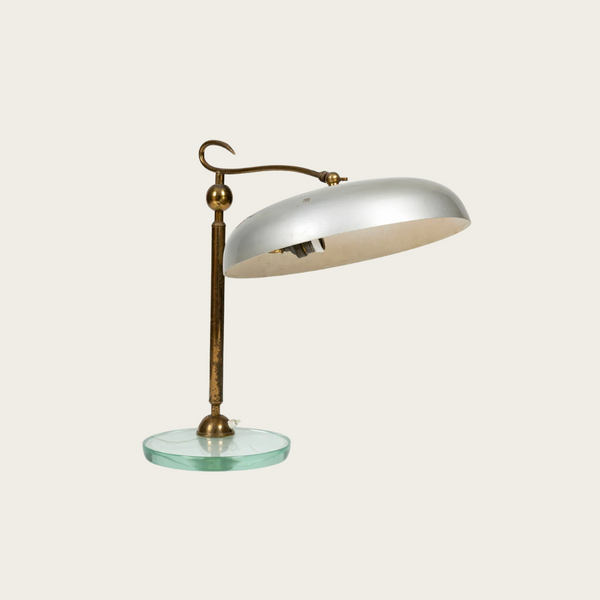 1940s Italian Table Lamp in the Style of Fontana Arte