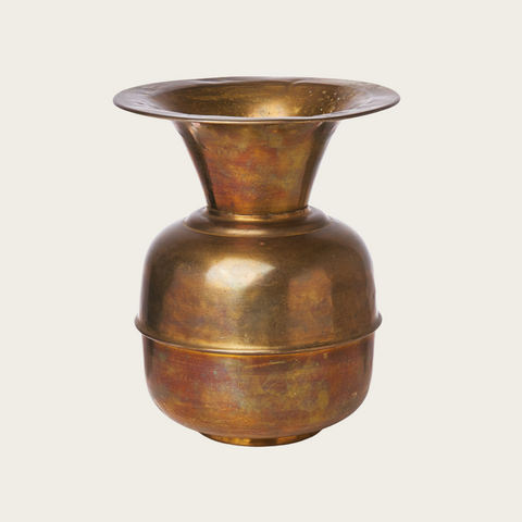 1960s Mexico Brass Vessel