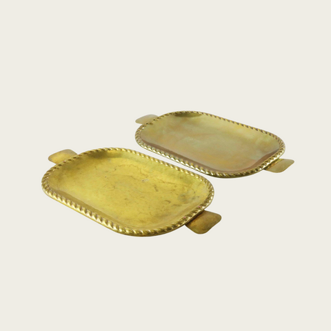 1950's Swedish Brass Tray