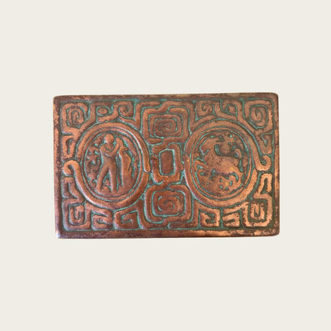 1920's Tiffany Studios Zodiac Box