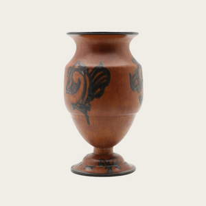 1930s Ceramic Baroque Urn by Gabriel Burmeister for Gabrielverk