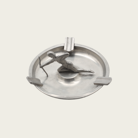Art Deco Archer Ashtray by Svenska Metallverken/ SvM Handarbete for Svenskt Tenn