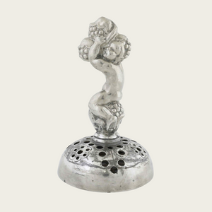 Art Deco Sculpture and Stem Vase / Flower Frog by Just Andersen, Model 841