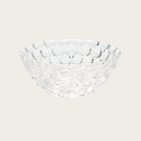 1970's Glass Bowl by Orrefors with Bubble Surface