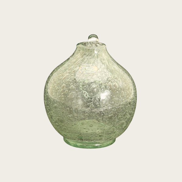 1950's Swedish Handblown Seafoam Glass Pitcher by Ture Berglund