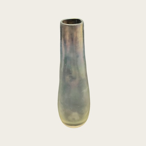 Irridescent Cast Glass "Millennium III" Vase by Alejandro Ruiz for Venini Murano