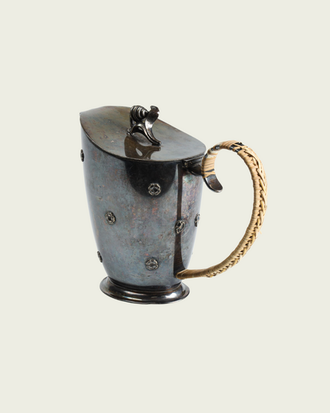1950s Swedish C.G Hallberg Silver Jug Pitcher