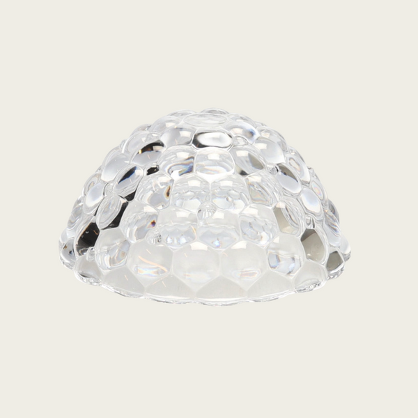 1970's Glass Bowl by Orrefors with Bubble Surface