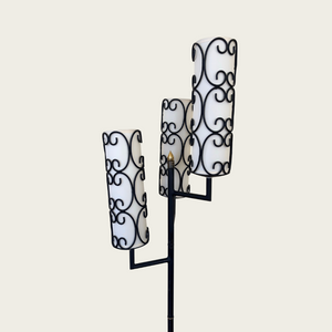 1940s French Floor Lamp