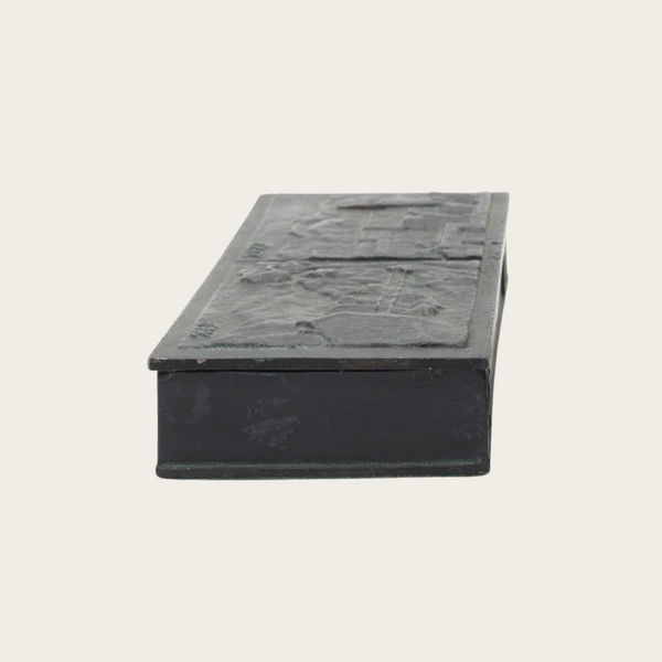 1970's Swedish Cast Iron Lidded Box