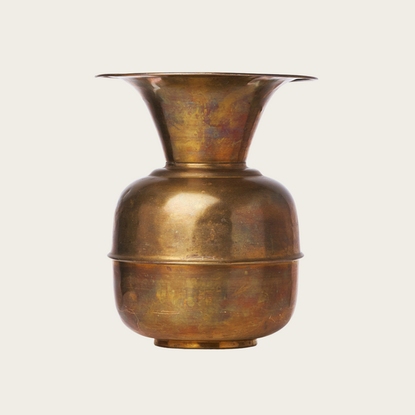 1960s Mexico Brass Vessel