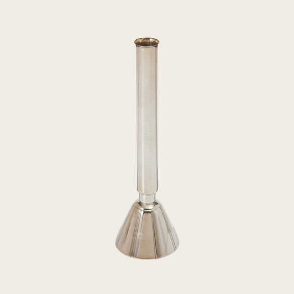 Silver Plated Bud Vase, C.G. Hallberg, Sweden 1957