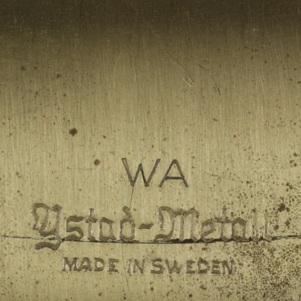 Walter Andersson Brass Wall Candlestick, Ystad Metal