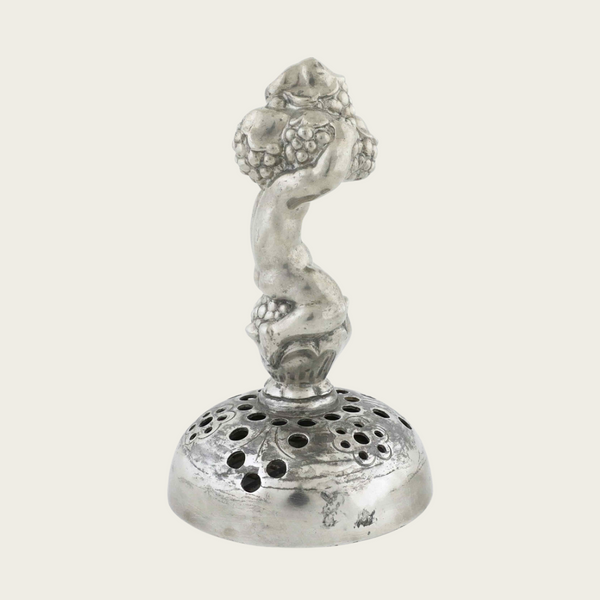 Art Deco Sculpture and Stem Vase / Flower Frog by Just Andersen, Model 841