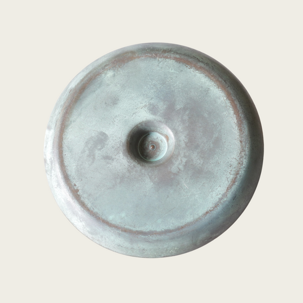1930s Swedish Patinated Bronze Ashtray With Figurative Woman