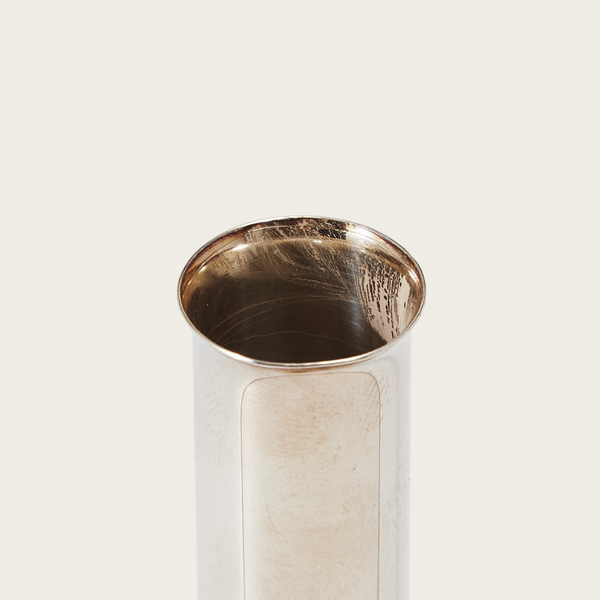 Silver Plated Bud Vase, C.G. Hallberg, Sweden 1957