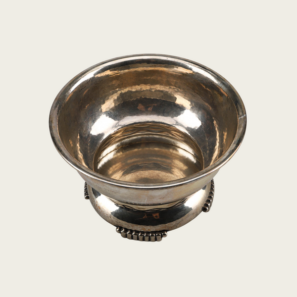 1910s Danish Evald Nielsen Sterling Silver Bowl