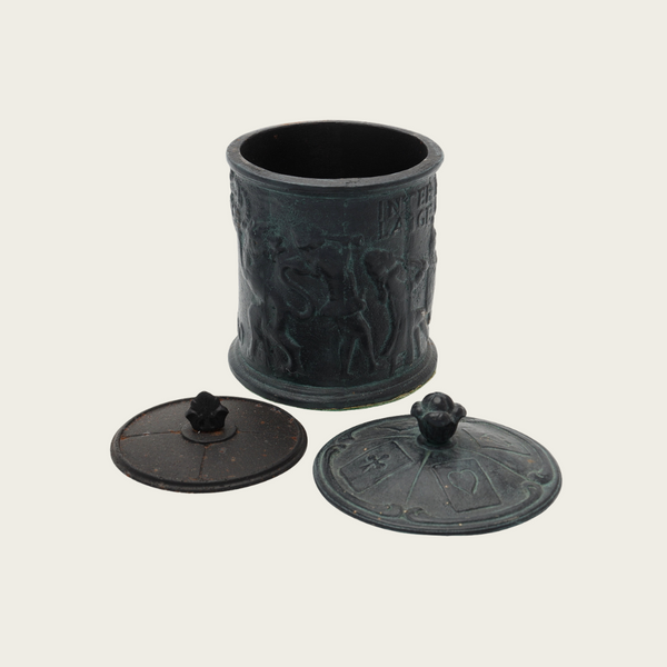 Cast Iron Tobacco Jar,  Hälleforsbruk, Södermanland county
