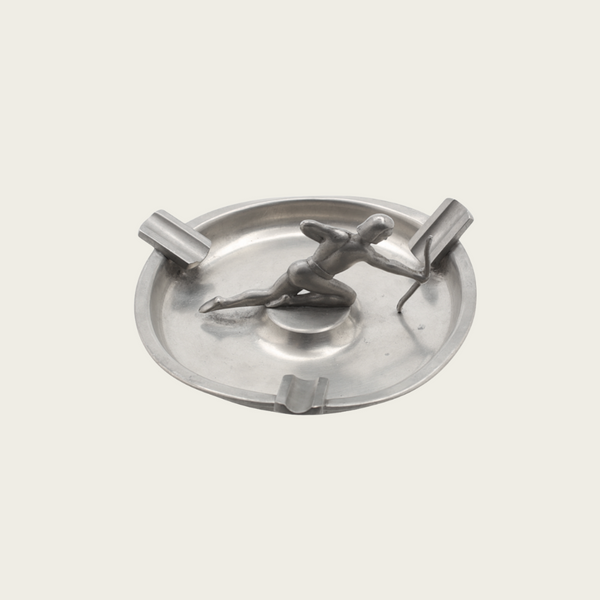 Art Deco Archer Ashtray by Svenska Metallverken/ SvM Handarbete for Svenskt Tenn