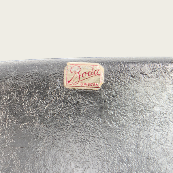 Frosted Glass Ice Bucket or Wine Cooler by Kosta Boda