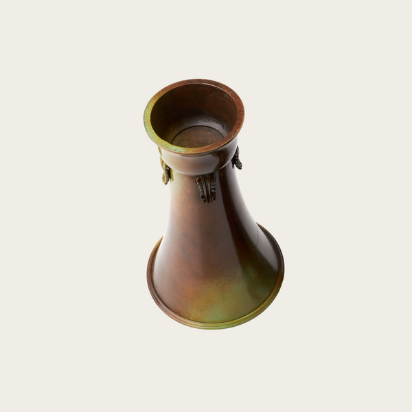 Bronze “Kunga Vasen” Swedish Grace Vase by Ystad Brons