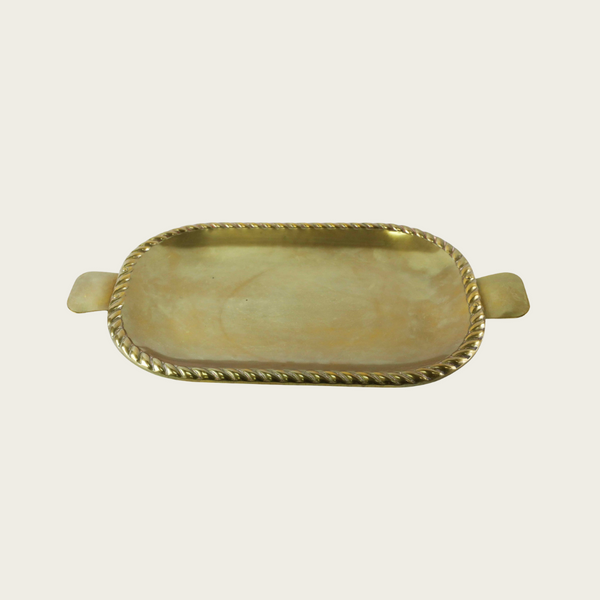 1950's Swedish Brass Tray