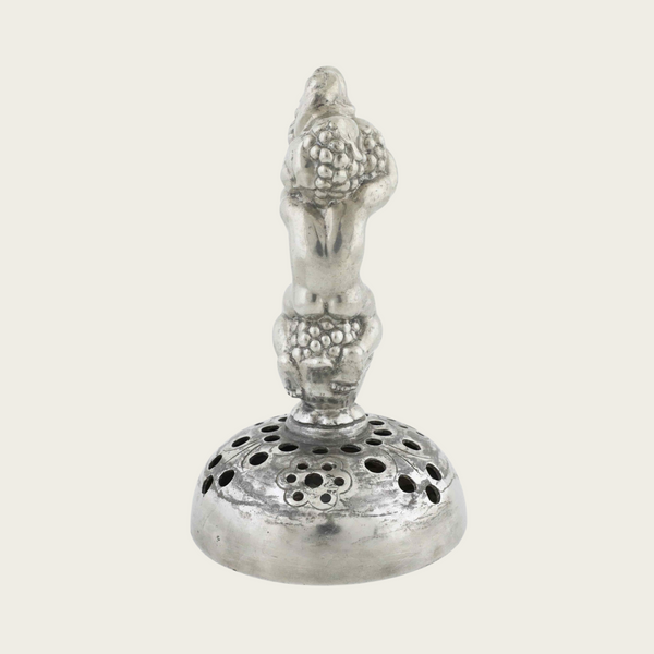Art Deco Sculpture and Stem Vase / Flower Frog by Just Andersen, Model 841