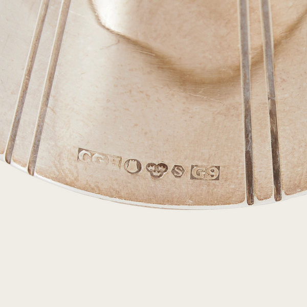Silver Plated Bud Vase, C.G. Hallberg, Sweden 1957