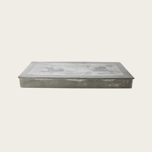 1930's Swedish Grace Pewter Box by Ystad Tenn
