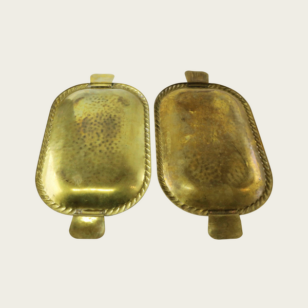 1950's Swedish Brass Tray