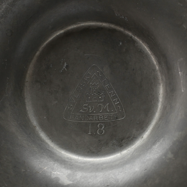 Art Deco Archer Ashtray by Svenska Metallverken/ SvM Handarbete for Svenskt Tenn