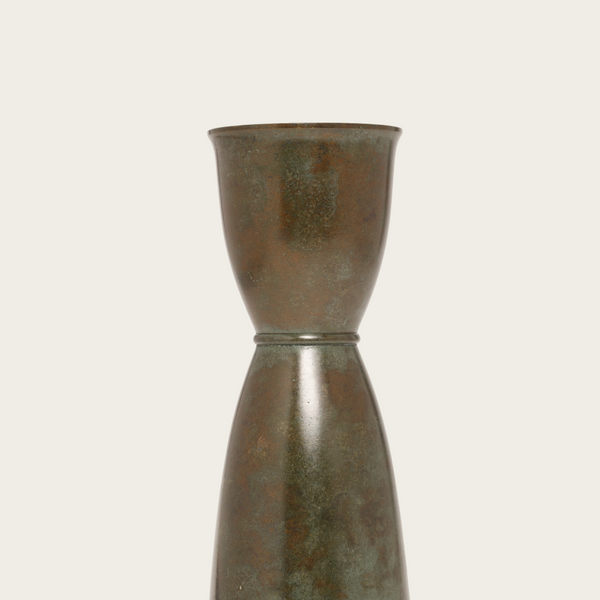 1960s Japanese Bronze Vase