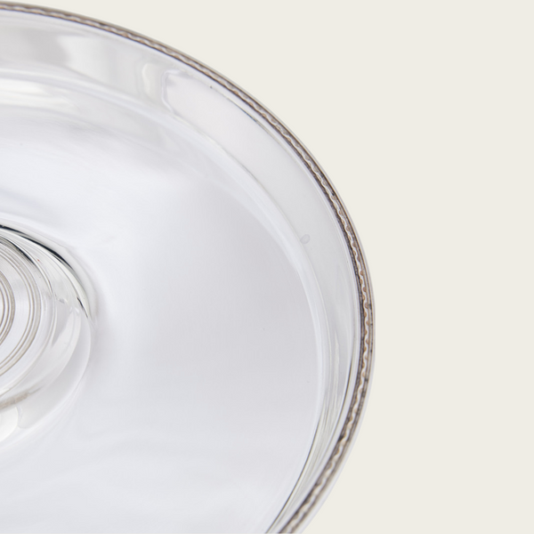 Silver Art Deco Dish Nude Woman in Center by Arne Erkers for Guldsmedsaktiebolaget (GAB), Sweden