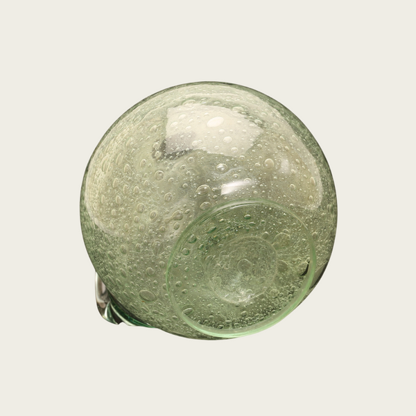 1950's Swedish Handblown Seafoam Glass Pitcher by Ture Berglund