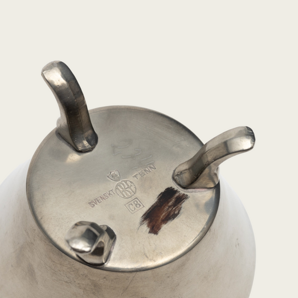 Lidded Pewter Box by Edlunds Silverfabrik BH, Stockholm 1928