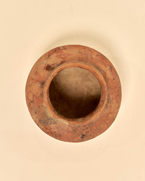 Pre-Columbian Ceramic Wide Mouth Bowl