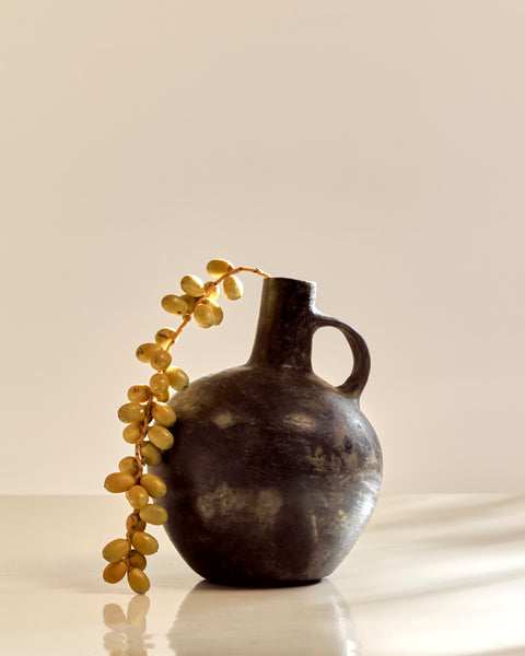Pre-Columbian Blackware Vessel from the Chimu Culture