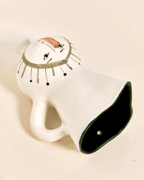 Vallauris Ceramic Wall Vase by Roger Capron
