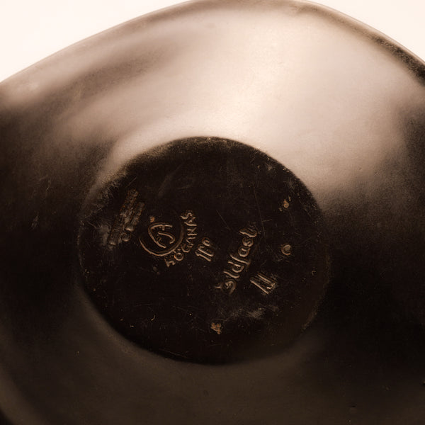 Karl Andersson & Sigfrid Johansson Creased Edge Ceramic Bowl